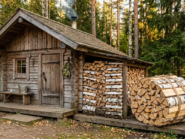 Дровник под ключ — Выборг